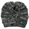 Klassisches Design Hohe Qualität Womens Outdoor Windproof Maske Gestrickte Hut Stretchy Weave Winter Split Wolle Hüte Kappen