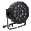 Novo Design 30 W 18-RGB LED AUTO / CONTROLE DE VOZ DMX512 Alto Brilho Mini Lâmpada Estágio (AC 110-240V) Black Dimmable Moving Head Lights