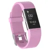 Laagste prijs 28Color Silicone Strap for Fitbit Charge2 Band Fitness Smart Armband Horloges Vervanging Sportriem Bandjes voor Fitbit Charge 2