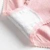 Brand Design Cotton Girls Panties Briefs Young Ladies Underpants For Women Lace Solid Health Comfort Underwear Lingerie