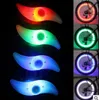 Venda quente bicicleta bicicleta ciclismo LED rodas raios lâmpada segurança roda luzes motocicleta carro elétrico silicone piscando luzes de alarme acessórios