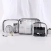 Kosmetiktaschen Fällen Transparente PVC-Tasche Frauen Männer Mode Wasserdichte Große Kapazität Lagerung Einfache Make-Up-Tool Toilette1