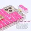 iPhone 11 Pro Max Diamond Bling Protective Shell for iPhone 12Pro Phone Case 8Plus XR Cover6560940 용 최고의 향수 병 전화 케이스