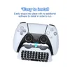 PS5 poignée clavier Bluetooth sans fil ordinateur portable touches de jeu pour PC P5 contrôleur Playstation accessoires manette périphériques