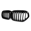 Grilles avant de pièces d'auto pour X1 F48 F49 Grille de maille de voiture de Style noir brillant ABS de remplacement