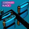 G5S TWS Mini hörlurar Bluetooth trådlöst 3500mAh Business Vattentät IPX7 Stereo Sport Earbuds Headset Musik Hörlurar Telefon