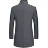 BOLUBAO Brand New Uomo Cappotto di lana Uomo s Tinta unita Casual Slim Fit Cappotto Inverno Confortevole Moda Lana Miscele Cappotti Uomo LJ201106