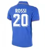 Retro 1982 1983 1984 1985 camisetas de fútbol Italia PLATINI BONIEK Rossi Tardelli Gentile HOME camiseta de fútbol clásica de visitante Jersey