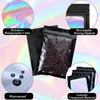 5 Цветов Запада Доступность Майлар Сумки Безванимые пакеты Запах Голографическая упаковка Пакет сумки с прозрачным окном для еды LX4577