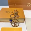 2020 Top quality Luxury Cirle Fashion Car Keychais Stainless Steel Designer for Gifts with Box8111595