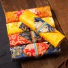 Grand sac de livre d'écriture de Style tibétain de luxe tissu d'emballage nappe de Table manuscrite nappe en Satin de soie couverture tissu