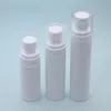 60ml 100ml White Hand Sanitizer Spray Bottle Cosmetic Travel Refillable Skincare Plastic Lotion Bottles with Pump