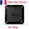 Schip uit frankrijk X96Q TV Box Android 10.0 10 Allwinner H313 Quad Core Ondersteuning Smart TV Wifi 2 GB 16 GB