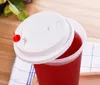 700 ml 24 oz wegwerp plastic cups koude warme dranken sap koffie Milky thee cup dikker transparant drankje tool met deksel