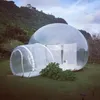 Inflatable Bubble House for Sale Clear Tent Dome Outdoor Diameter 4m Family Holiday Use Factory Wholesale Free Blower