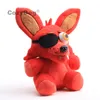 25 cm Nueva llegada Five Nights At Freddy's 4 FNAF Peluches Lindo Red Foxy Felpa Animales de peluche Juguetes Mujeres Niños Regalo de cumpleaños LJ200915