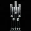 Grand pas cher 5 bras tubes acryliques cristal table de mariage candélabre conique pour décorations centres de table en vente senyu634