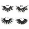 5D 25mm 3D Mink Eyelashes 23 styles Eye makeup Mink False lashes Soft Natural Thick Fake Eyelashes Eye Lashes Extension Beauty Tools