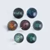 DHL!!! 14mm 22mm Smoke Dichro Glass Marbles Terp Pearls Colored Smoking Accessories For Quartz Banger Nails Bongs Pipes