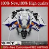 Cuerpo para HONDA CBR 893RR 900RR azul blanco nuevo CBR900 CBR893 900 893 CC RR 95HC.8 CBR900RR 1994 1995 1996 1997 CBR893RR 94 95 96 97 Carenados