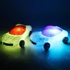 The new crystal car colorful night lights creative children's gifts gift stall hot selling children's toys LED night lamps