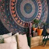148x200cm Hippie mandala tapeçaria parede pendurada em tecido boêmio indiano boho decoração colchão de carpete y200324