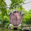 Solar Light Control Automatic Induction Garden Decoration Lamp Outdoor Waterproof Garden Retro Iron Lamp Solar Panel