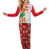 Family Christmas Pajamas Set Moose Adult Women Kids New 2020 Christmas Deer Nightwear Pyjamas Matching Family Outfits LJ201111