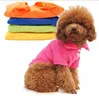 Vestiti per cani Pet Fashion Cotton Vest Winter Warm Dog's Coat Teddy Cute Trendy Felpa Capispalla DHL LIBERA il trasporto