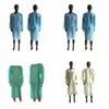 Нетканая защитная одежда одноразовые изоляционные платья одежда костюмы открытый анти пыль бытовой дождевой дождь CYZ2910 морская доставка