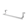 Stainless Steel Towel Rack Over Door Towels Bar Hanging Holder Bathroom Kitchen Cabinet Towel Rag Racks Shelf Hanger Organizer JY1013