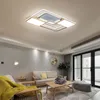 2020 nova luz de teto led moda nórdica criativa cinza quadrado/retângulo luminárias de teto para sala de estar quarto restaurante regulável