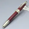 YAMALANG High Quality Wine Red Metal Rollerball Pens Ballpoint Pen Office Stationery Fashion Lady Writing Ball Stylo Gift1342351