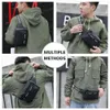 TINYAT Men Women Waist Pack Purse Casual Large Belt Pouch PVC Canvas Travel Phone Fanny Banana Hip Bag 201118