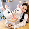 Lapin radis porte-bonheur en peluche, jouet de dessin animé, lapins à grands yeux, cadeaux pour enfants