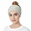 Gestrickte Stirnbänder Frauen Wintersport Haarbänder Turban Yoga Kopfband Ohrschutz Muffs Cap Stirnbänder 20 Farben Haarschmuck ZYY41