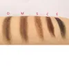 HOT MAKEUP Double Crayon à Sourcils BROW CRAYON EBONY SOFT BROWN DARK MEDIUM CHOCOLATE