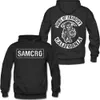 Sons of Anarchy SAMCRO Doppelseitiges Pullover-Hoodie-Sweatshirt C1117