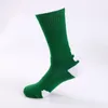 Mens Athletic Socks 봄과 가을 패션 새로운 비 슬립 양말 캐주얼 남성 통기성 스포츠 높은 양말 무료 크기 10 색