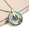VAROLE New Classic Painted Jewelry Choker Bohemia Style Necklace for Women Collares Bijoux Femme Snake Chain Pendants