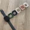 Coque pour Apple Watch Series 7/SE/6/5/4/3/2/1 41mm 45mm 38mm 40mm 42mm 44mm Coques Soft TPU Antichoc Protector Bumper pour iwatch
