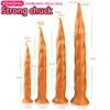 Dildo super longo de silicone xxl, grande, plugue anal ertico, brinquedos sexyuais adultos para mulheres, homens, dilatador anal, exp