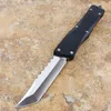 3 modeller Custom Combat Dual Action VG10 T606 Automatisk Auto Tactical Self Defense Folding EDC Knife Camping Knives Jaktknivar