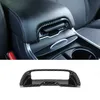 ABS Kolçak Kutusu Anahtarı Kapak Trim Bezel For Dodge Charger / 300C 2011 UP İç Aksesuar Karbon Elyaf