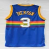 Stitched All Retro Basketball Jersey Allen Iverson Kevin Garnett John Stockton Karl Reggie Malone Miller shorts