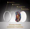 Huacan DIY Diamond Målning 5D Kvinna Specialformad Tecknad film Diamant Broderi med Ram Konst Kits Dekorationer Hemgåva 201112