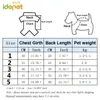 Dog Apparel Luxury Winter Jacket Valp Kläder Pet Outfits Denim Coat Jeans Kostym Chihuahua Poodle Bichon Kläder 35s11