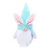 Pasen Bunny Gnome Handmade Zweeds Tomte Konijn Pluche Speelgoed Doll Ornamenten Vakantiehuis Party Decoration Kid Pasen Gift