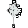 Swing Nordic Clock Modern Design Living Room Wall Clocks Home European Decor Creative Simple Large Watch Quartz Y200109