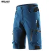 Arsuxeo Men's Outdoor Sports Cykling Shorts MTB Downhill Byxor Mountain Bike Cykel Kort Byxor Andas Snabbtork 1202